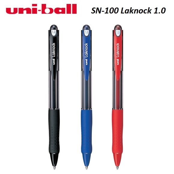 Uni-Ball Laknock Medium Mekanik Tükenmez Kalem 1.0 mm SN-100
