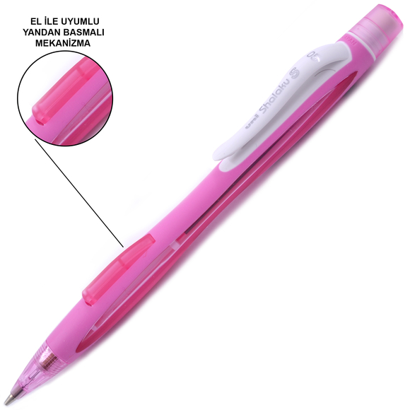 Uni-Ball Shalaku S Yandan Basmalı Mekanik Kurşun Kalem 0.5 mm M5-228
