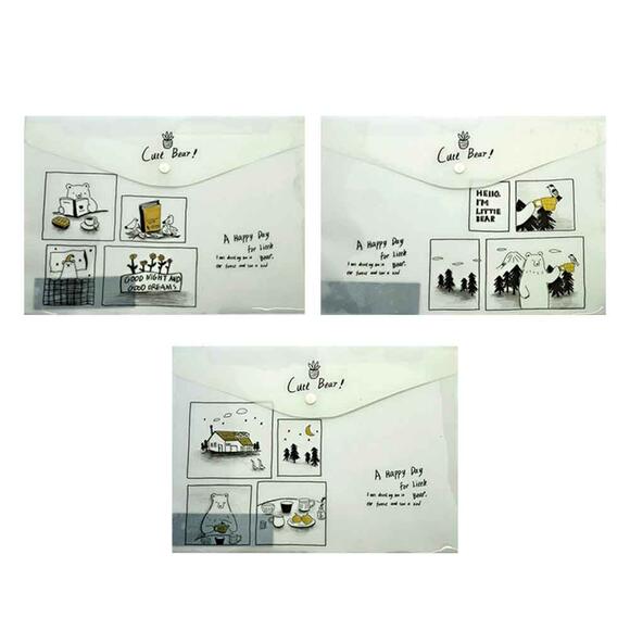 Unick Color 3247  Innocent Bear Çıt Çıt Dosya