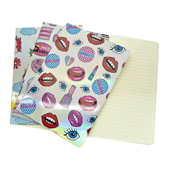 Unick Color A4 Metalik Kapak Defter 4136