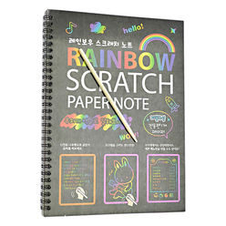 Unick Color - Unick Color A4 Scratch Kazıma Defteri 4229