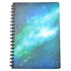 Unick Color A4 Spiralli Galaxi Defter 4011 - Thumbnail