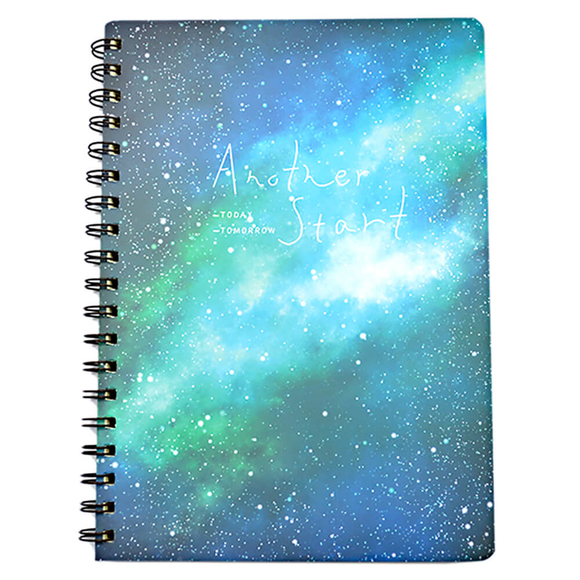 Unick Color A4 Spiralli Galaxi Defter 4011