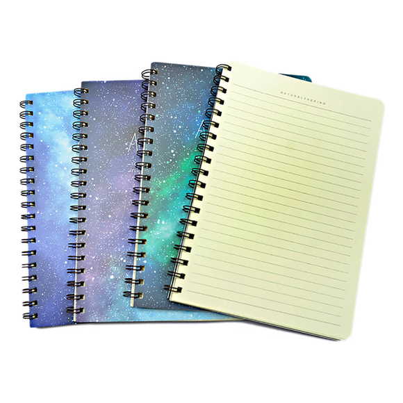 Unick Color A4 Spiralli Galaxi Defter 4011