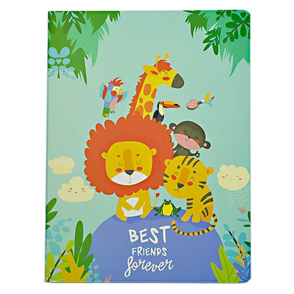 Unick Color A4 Zoo Friends Defter 4133