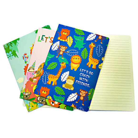 Unick Color A4 Zoo Friends Defter 4133