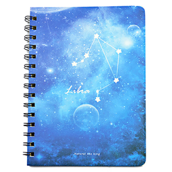 Unick Color A5 Spiralli Galaxy Defter 4012 - Thumbnail