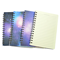 Unick Color A5 Spiralli Galaxy Defter 4012 - Thumbnail