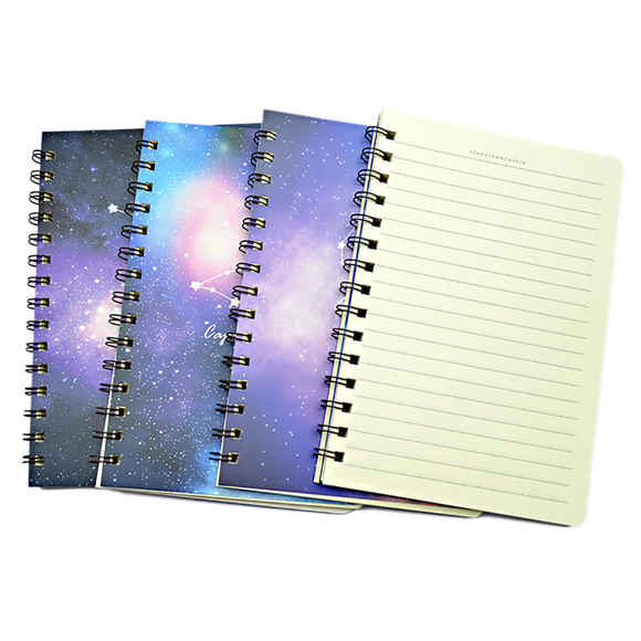 Unick Color A5 Spiralli Galaxy Defter 4012