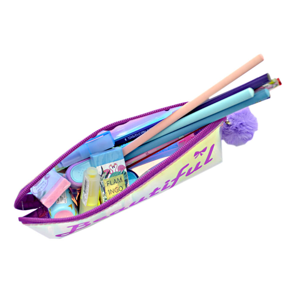 Unick Color Beautiful Yuvarlak Kalem Kutusu 4053