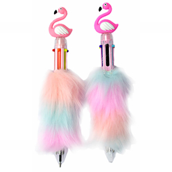 Unick Color Flamingo 6 Renk Tükenmez Kalem 4090 - Thumbnail