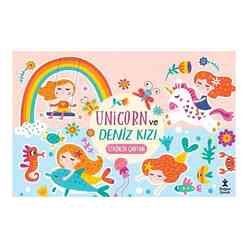 Unicorn Ve Deniz Kızı Etkinlik Çantam - Thumbnail