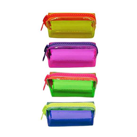 Unicus Bıg Zip Neon Şefaf Mix Kalem Kutu XL UNCS-912