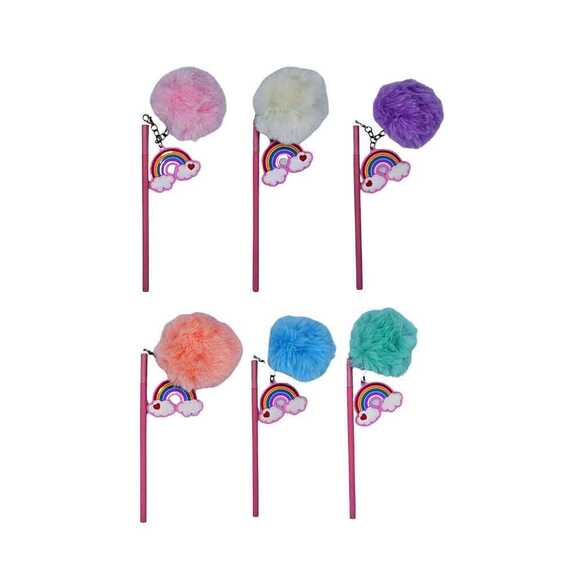 Unicus Gökkuşağı Ponpon Kurşun Kalem KK-811