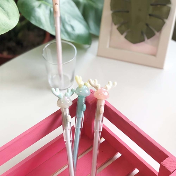 Unicus Işıklı Geyik Jel Tükenmez Kalem Tekli UNCS-2020