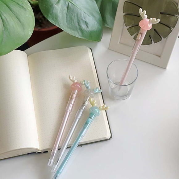 Unicus Işıklı Geyik Jel Tükenmez Kalem Tekli UNCS-2020