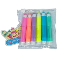 Unicus - Unicus Kalem Şekilli Fosforlu Kalem 6 lı TF-138