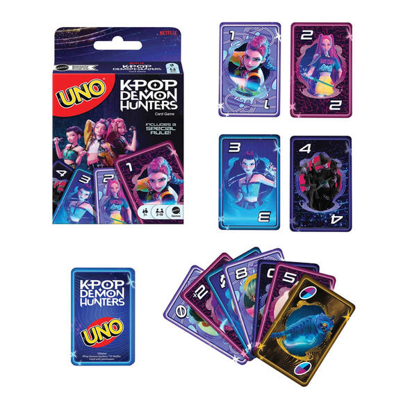 UNO K-Pop Demon Hunters Kart Oyunu JRV01