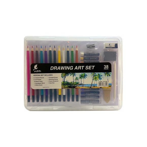 Valetta Verona Profesyonel Çizim Seti 36 Parça VLT1568