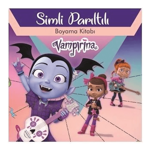 Vampirina - Simli Parıltılı Boyama Kitabı