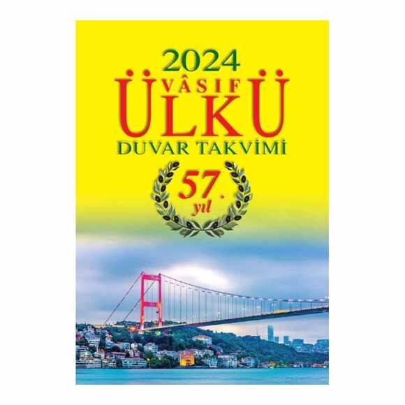 Vasıf Ülkü 2024 Yılı Duvar Takvimi