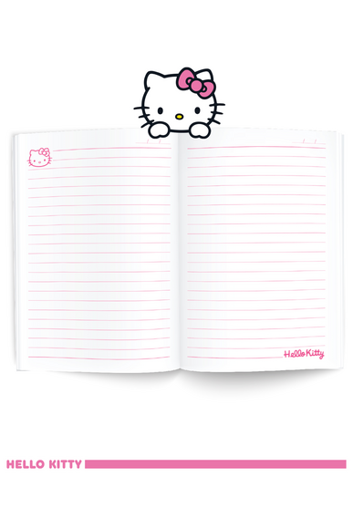 Victoria’s Journal Hello Kitty Geçmeli Vegan Kapaklı Günlük 13x18cm 80gr 192 Sayfa Lastikli 525-211