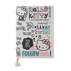 Victoria's Journals - Victoria’s Journal Kuromi Smyth Flexy Esnek Vegan Deri Kapaklı Defter 13x18cm 80gr. 80yp. Çizgili 52