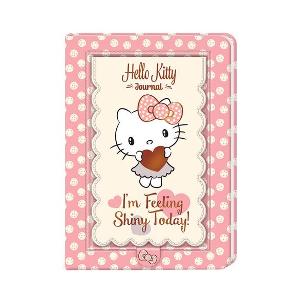 Victoria’s Journals Hello Kitty Aynalı Sert Kapaklı Günlük A6 100gr. 192sf. Renkli Sayfa