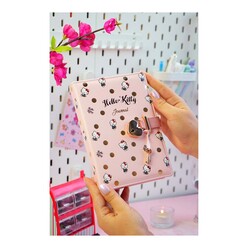 Victoria’s Journals Hello Kitty Hush Hush Kilitli Defter Kutulu 80gr. 160yp. Çizgili 525-1919 - Thumbnail