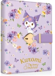 Victoria’s Journals Kuromi Hush Hush Kilitli Defter Kutulu 80gr. 160yp. Çizgili 525-1929 - Thumbnail