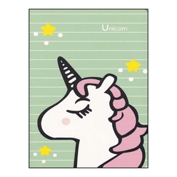 Vintage Label A4 Unicorn Defter 3321 - Thumbnail