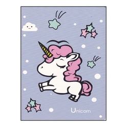 Vintage Label A4 Unicorn Defter 3321 - Thumbnail