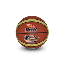 Voit İmpact Basketbol Topu No:5 Kahve-Beyaz - Thumbnail