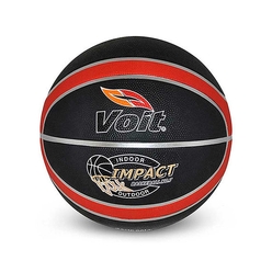 Voit Impact Basketbol Topu No:7 Siyah-Kırmızı - Thumbnail