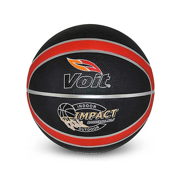 Voit Impact Basketbol Topu No:7 Siyah-Kırmızı