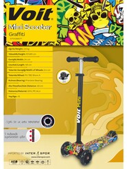 Voit - Voit Mini Scooter Graffiti 77