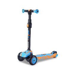 Voit Thunder 3 Teker Scooter Mavi- Turuncu - Thumbnail