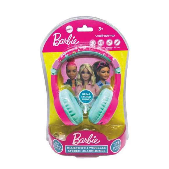 Volkano Barbie Mikrofonlu Kablosuz Çocuk Kulaklığı MT-9938-BR
