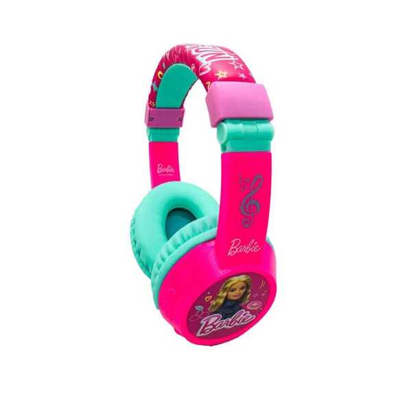 Volkano Barbie Mikrofonlu Kablosuz Çocuk Kulaklığı MT-9938-BR