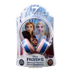 Volkano Disney Frozen Anna Elsa Bluetooth Kablosuz Çocuk Kulaklığı DY-1006-FR2 - Thumbnail