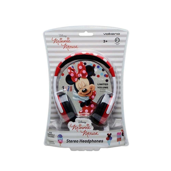 Volkano Disney Minnie Mouse Mini Fare Çocuk Kulaklığı DY-13301-MM