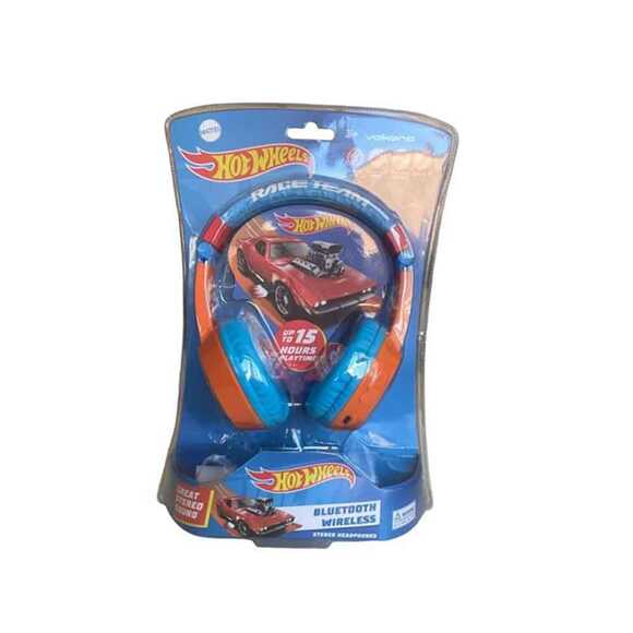 Volkano Hot Wheels Mikrofonlu Kablosuz Çocuk Kulaklığı MT-9938-HW