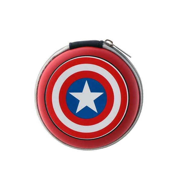 Volkano Marvel Avengers Captain America Çantalı Kulakiçi Kulaklık MV-1008-CA