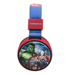 Volkano Marvel Avengers Yenilmezler Bluetooth Kulaklık Kablosuz Çocuk Kulaklığı MV-1006-AV - Thumbnail