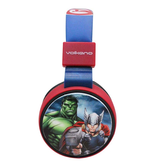 Volkano Marvel Avengers Yenilmezler Bluetooth Kulaklık Kablosuz Çocuk Kulaklığı MV-1006-AV