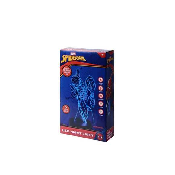 Volkano Marvel Spiderman Çok Renkli LED Gece Lambası