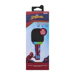 Volkano - Volkano Spiderman Karaoke Mikrofon Kırmızı VK-9996 SM