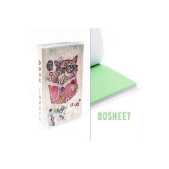 Vuki VK010806 Sulu Kapakli Mini Defter Kedi - Thumbnail