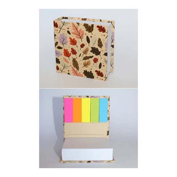 Wenote Yapışkan Notluklu Küp Defter 2-220 Yaprak 8x8