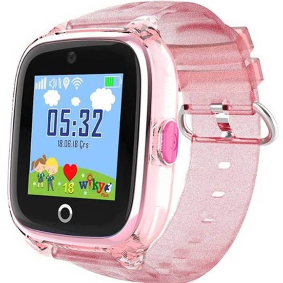 Wiky Watch 3 Plus Dokunmatik Akıllı Çocuk Saati Pembe